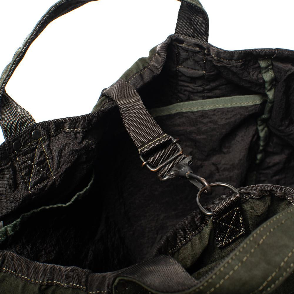 Porter Yoshida & Co Crag 2Way Rucksack Khaki-Bag-Clutch Cafe