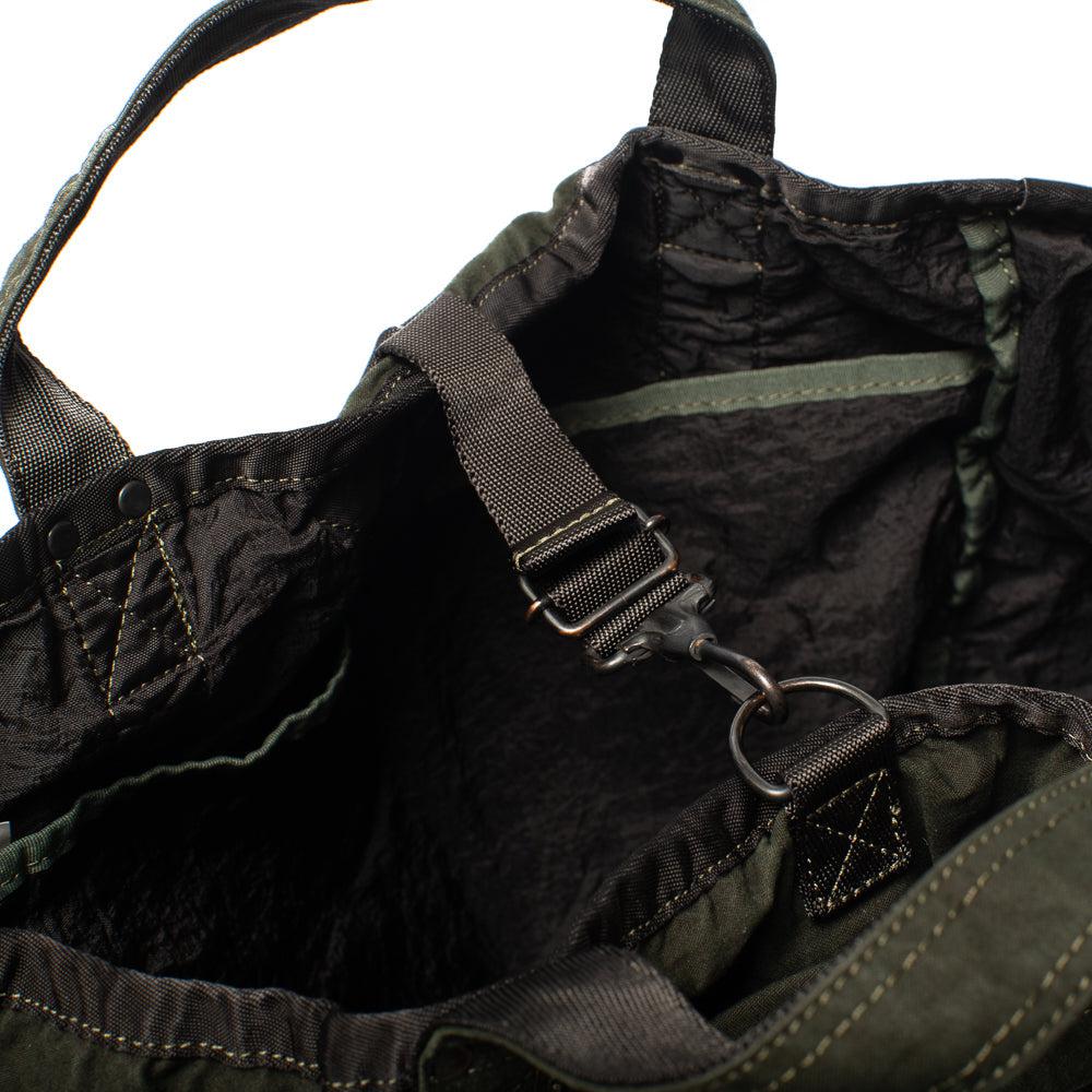 Porter Yoshida & Co Crag 2Way Rucksack Khaki-Bag-Clutch Cafe