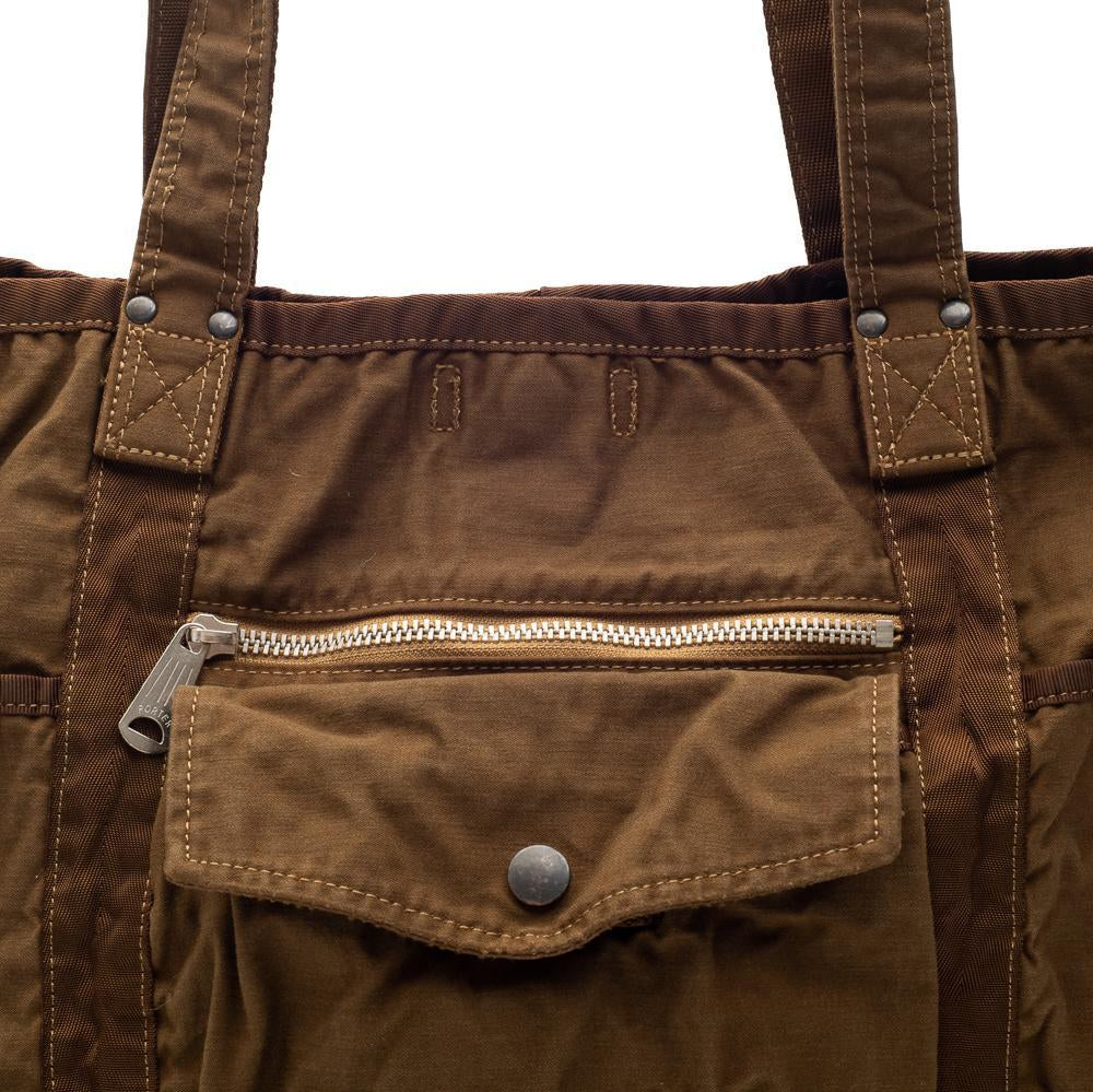 Porter Yoshida & Co Crag Tote Bag Coyote-Tote Bag-Clutch Cafe