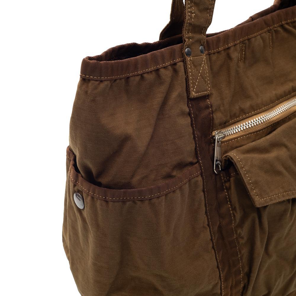 Porter Yoshida & Co Crag Tote Bag Coyote-Tote Bag-Clutch Cafe