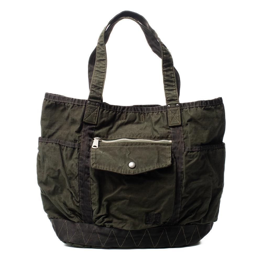 Porter Yoshida & Co Crag Tote Bag Khaki-Tote Bag-Clutch Cafe