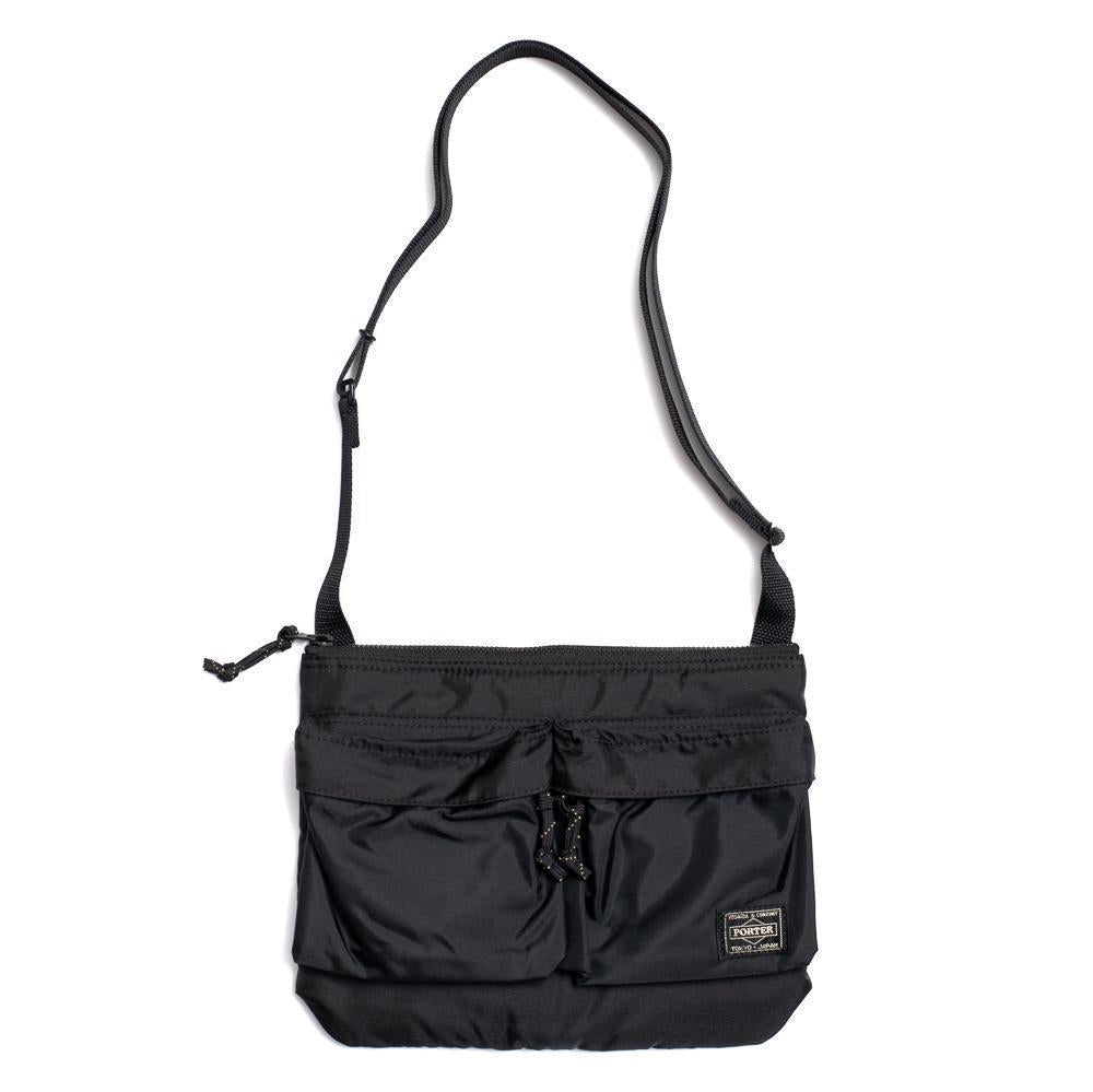 Porter Yoshida & Co Force Shoulder Bag Black-Bag-Clutch Cafe