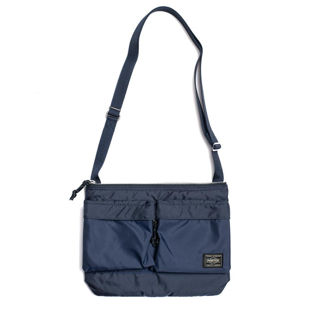 Porter Yoshida & Co Force Shoulder Bag Navy-Bag-Clutch Cafe