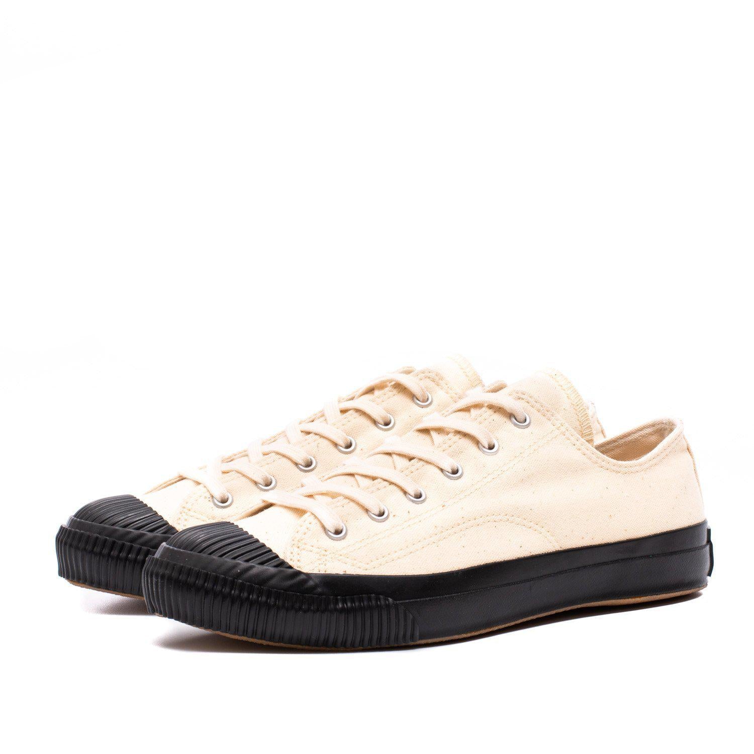 Pras Shellcap Low Sneakers Kinari/Black-sneaker-Clutch Cafe