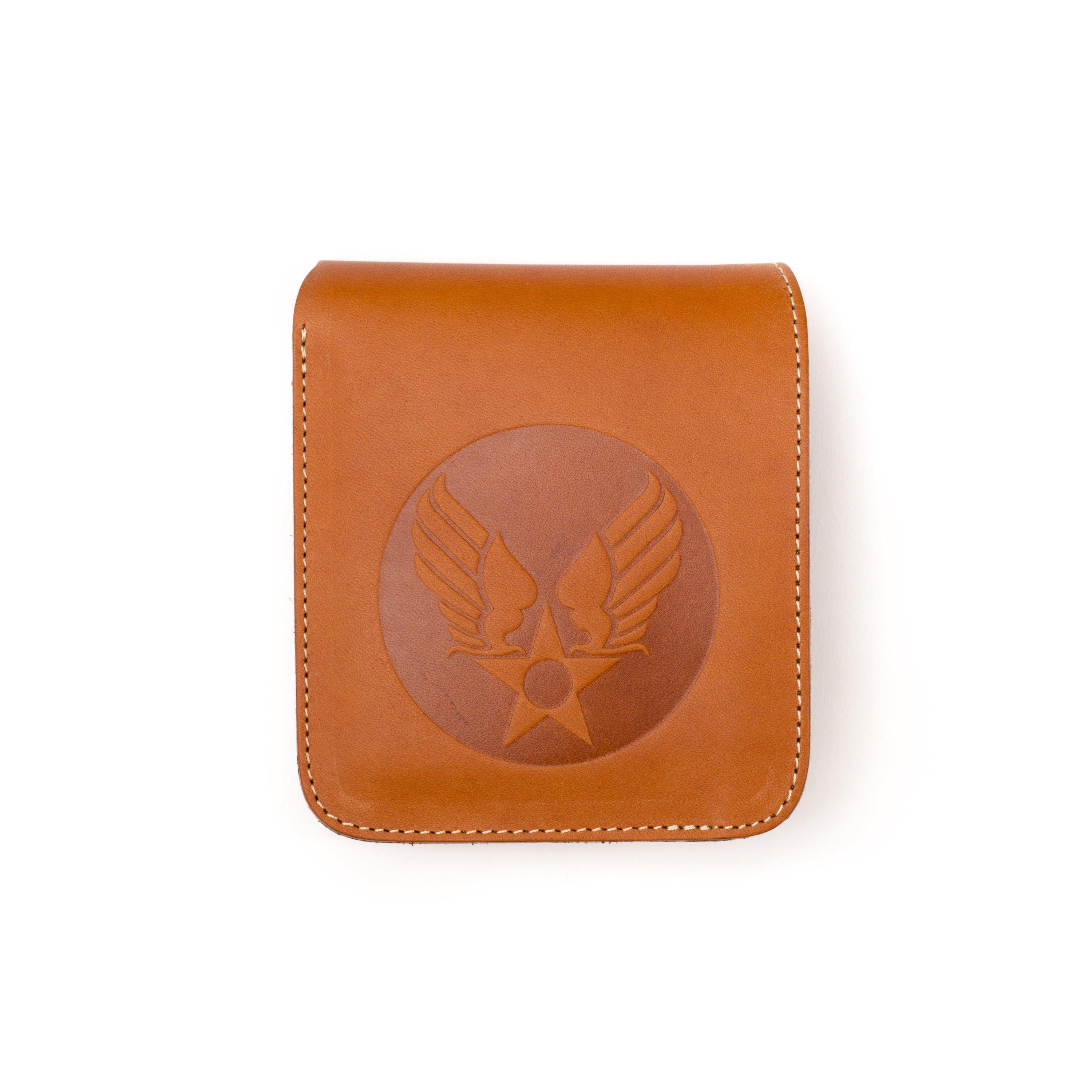 Red Moon Short Wallet U.S. Air Force Tan-Wallet-Clutch Cafe