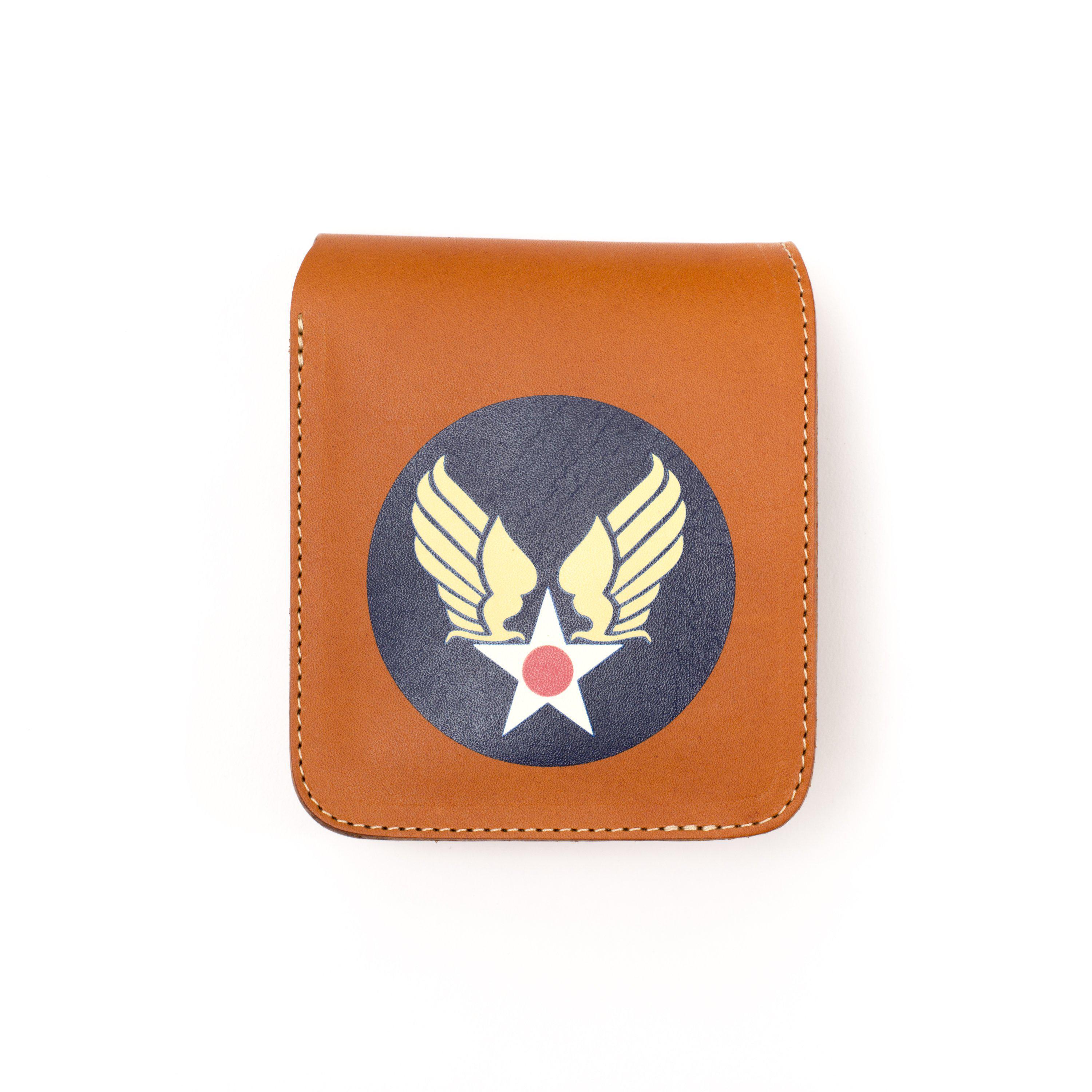 Red Moon Short Wallet U.S. Air Force Tan-Wallet-Clutch Cafe