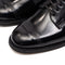 Sanders Japan Picusa Gibson Toe Cap Shoe Black 1128B-FOOTWEAR-Clutch Cafe