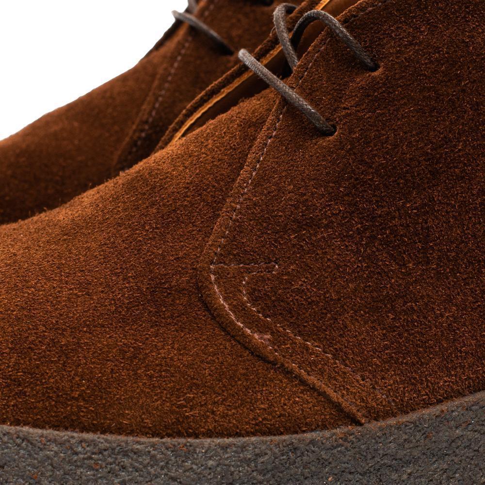 Sanders Japan Brit Chukka Polo Snuff Suede-Clutch Cafe