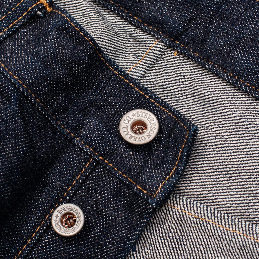 Stevenson Overall Monterey 110-OSX 14oz Jean-Jeans-Clutch Cafe-selvage denim-selfedge denim