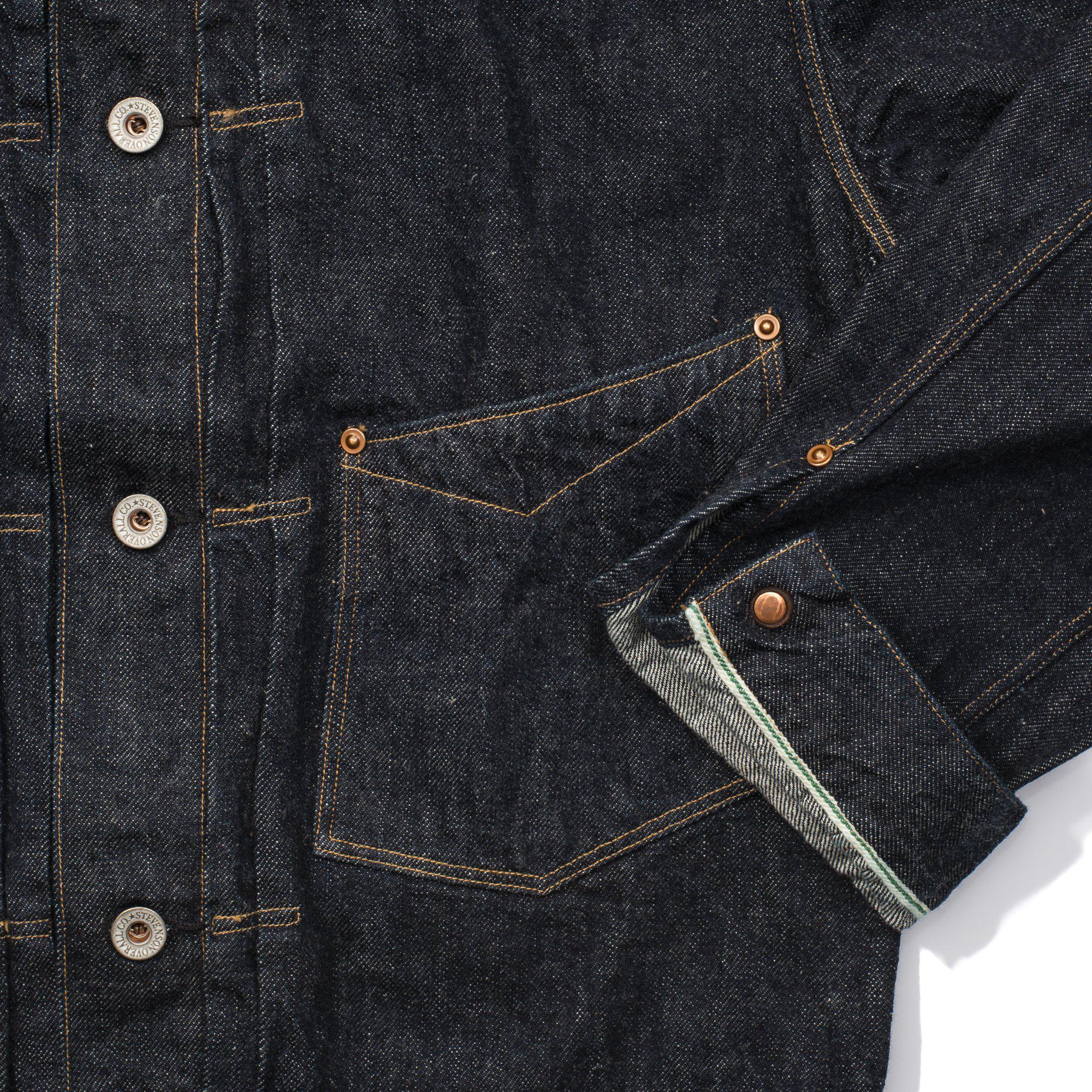 Stevenson Overall Saddle Horn Type II Indigo-JACKET-Clutch Cafe