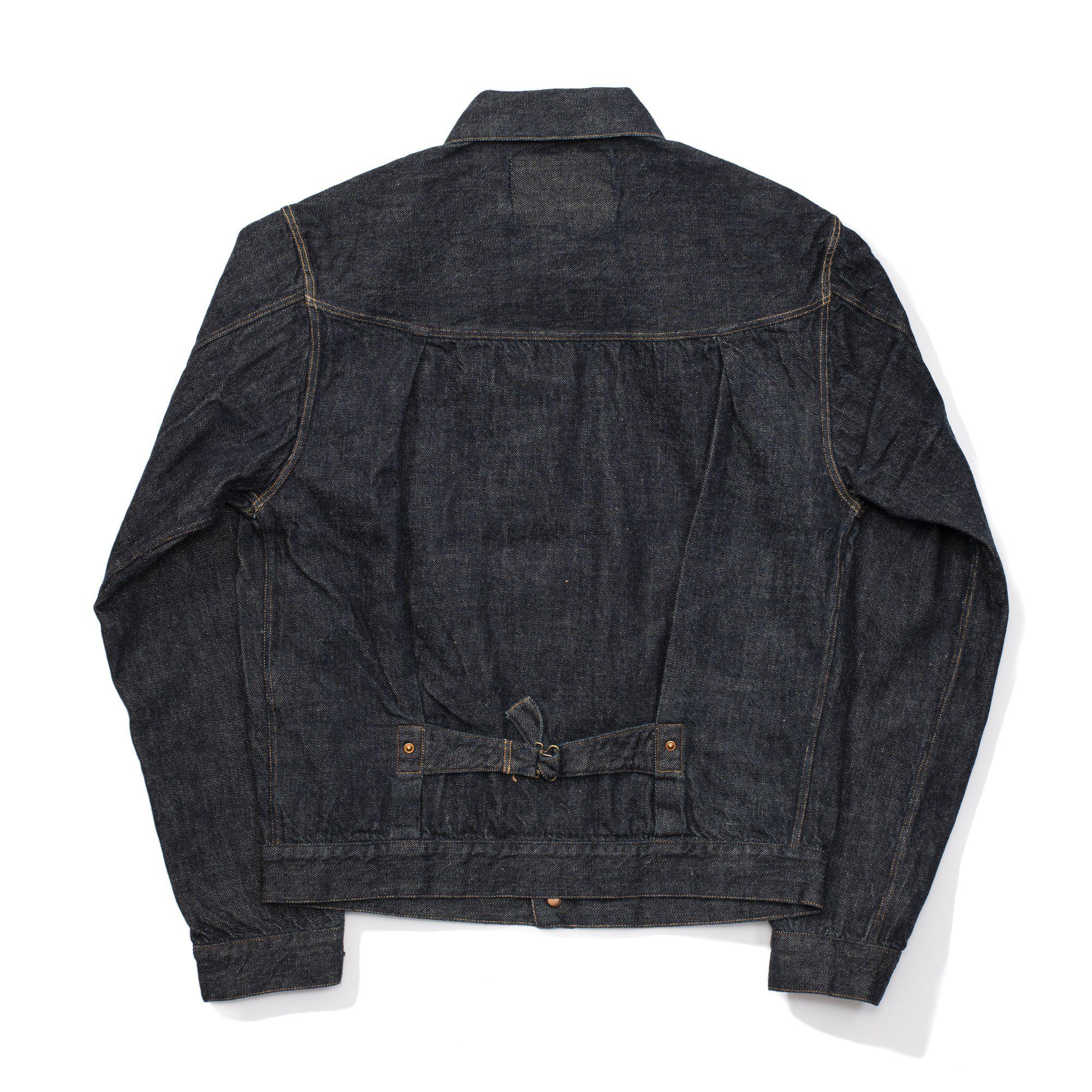 Stevenson Overall Saddle Horn Type II Indigo-JACKET-Clutch Cafe