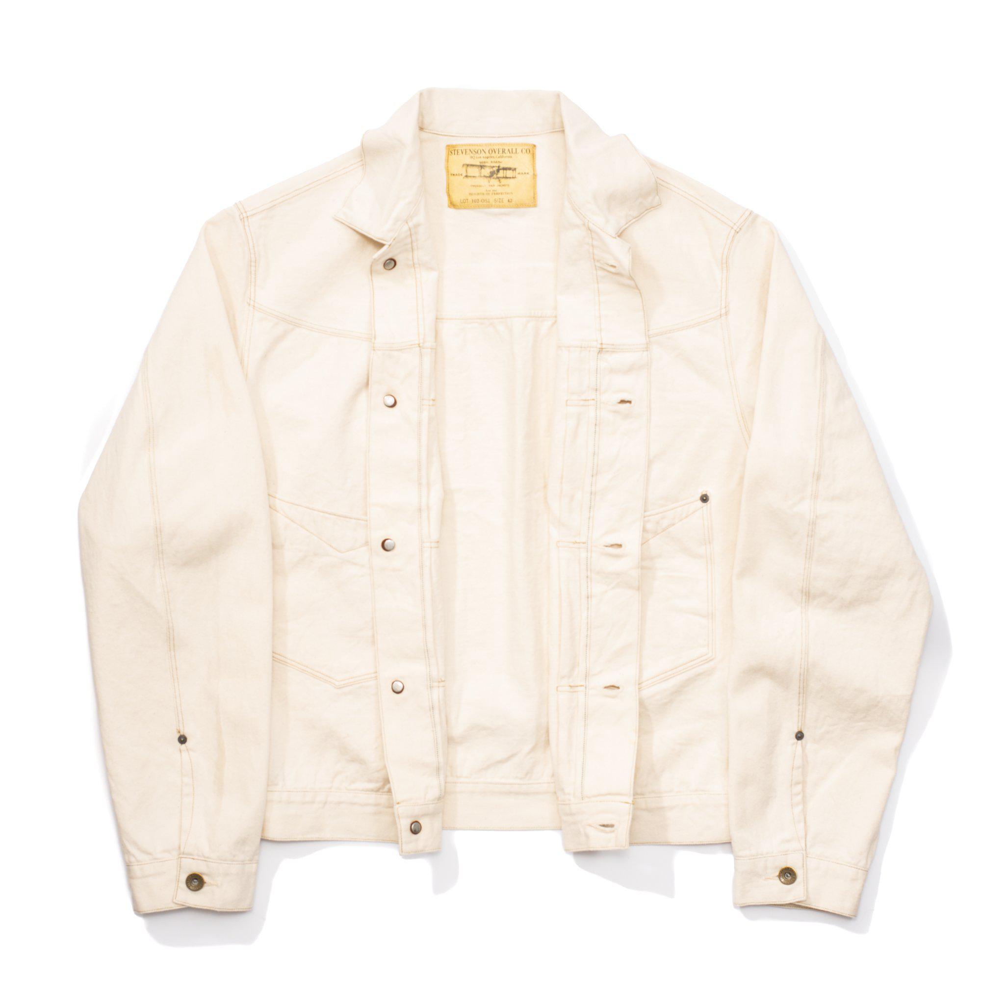 Stevenson Overall Saddle Horn Type II Ivory-JACKET-Clutch Cafe