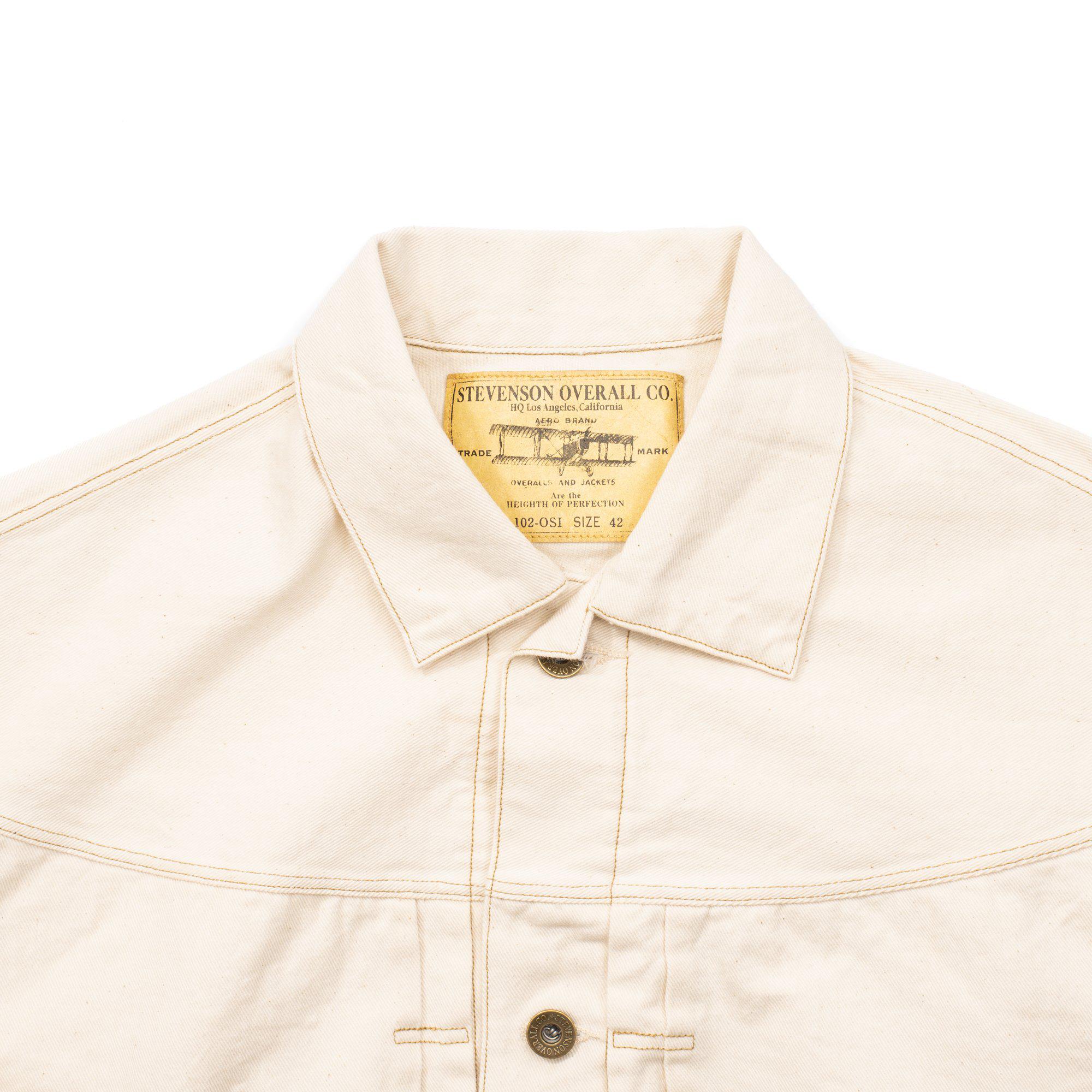 Stevenson Overall Saddle Horn Type II Ivory-JACKET-Clutch Cafe