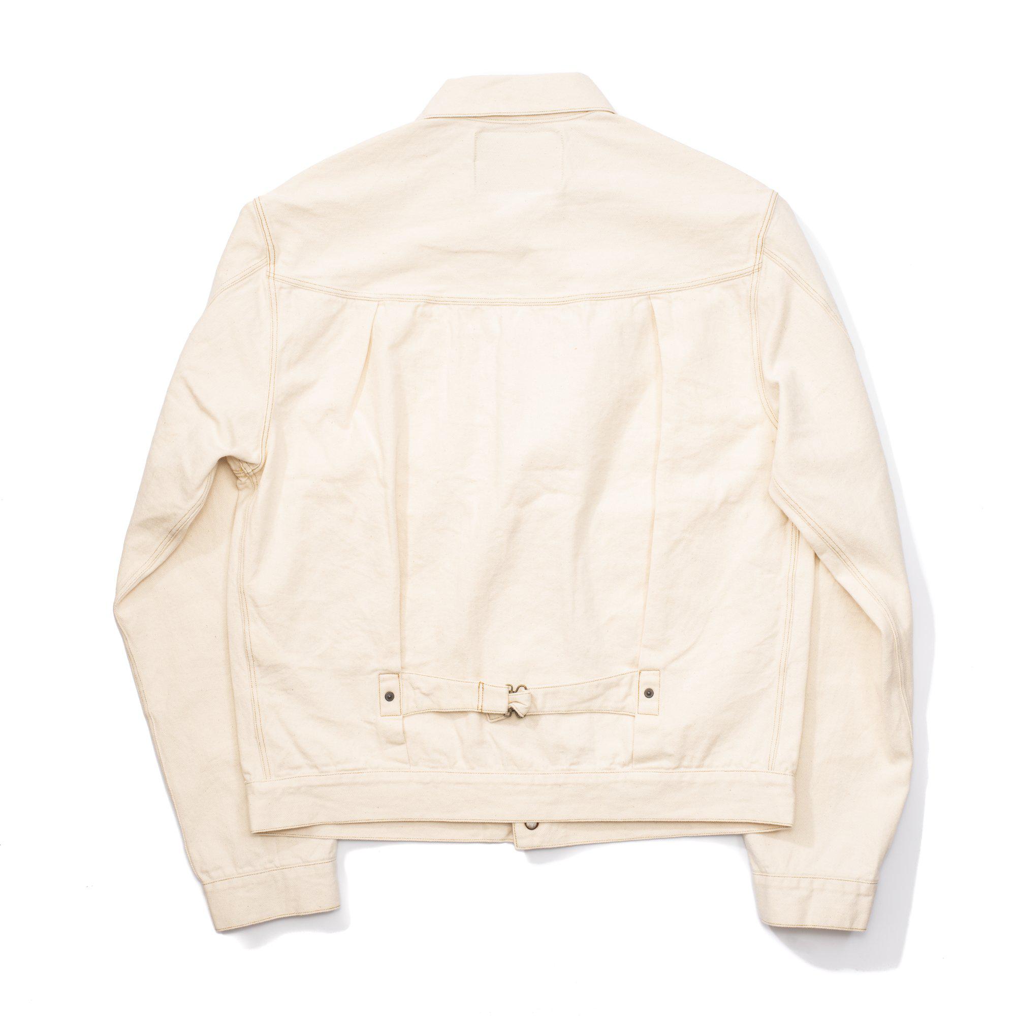 Stevenson Overall Saddle Horn Type II Ivory-JACKET-Clutch Cafe