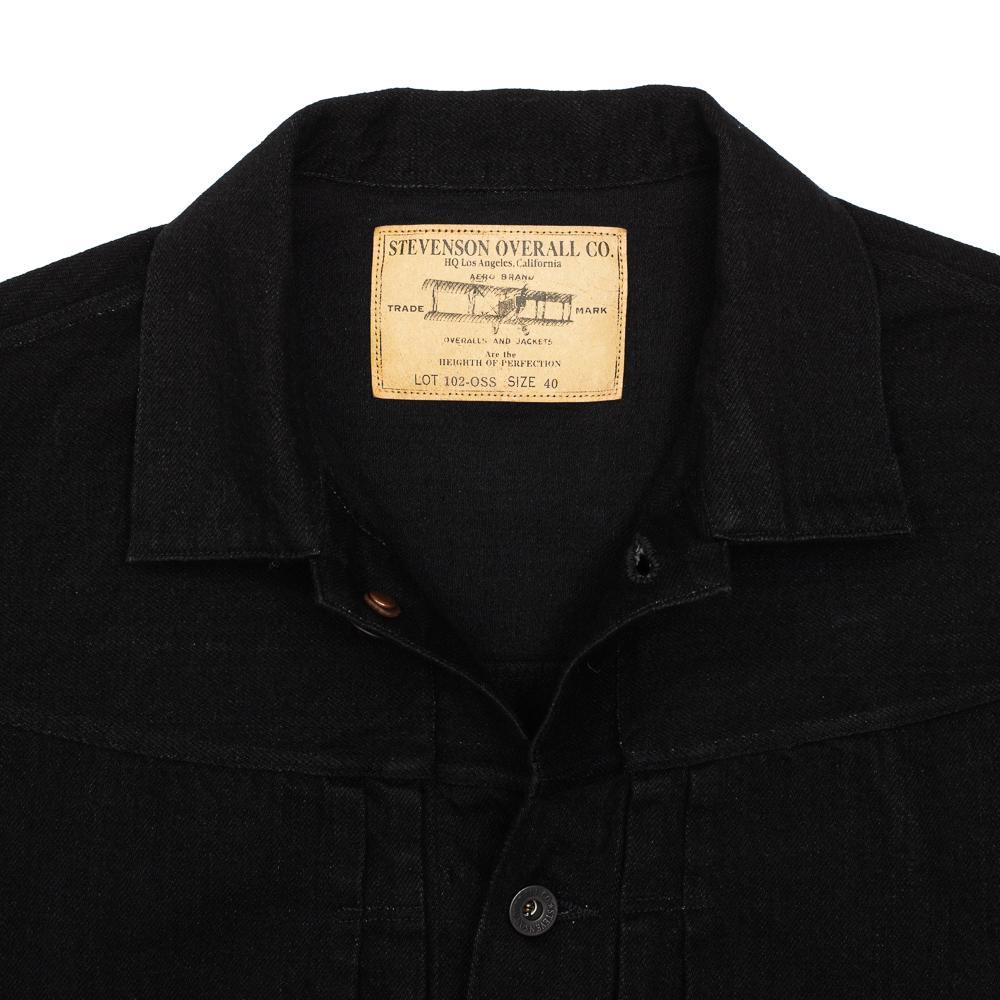 Stevenson Overall Saddle Horn Type II Solid Black-Clutch Cafe