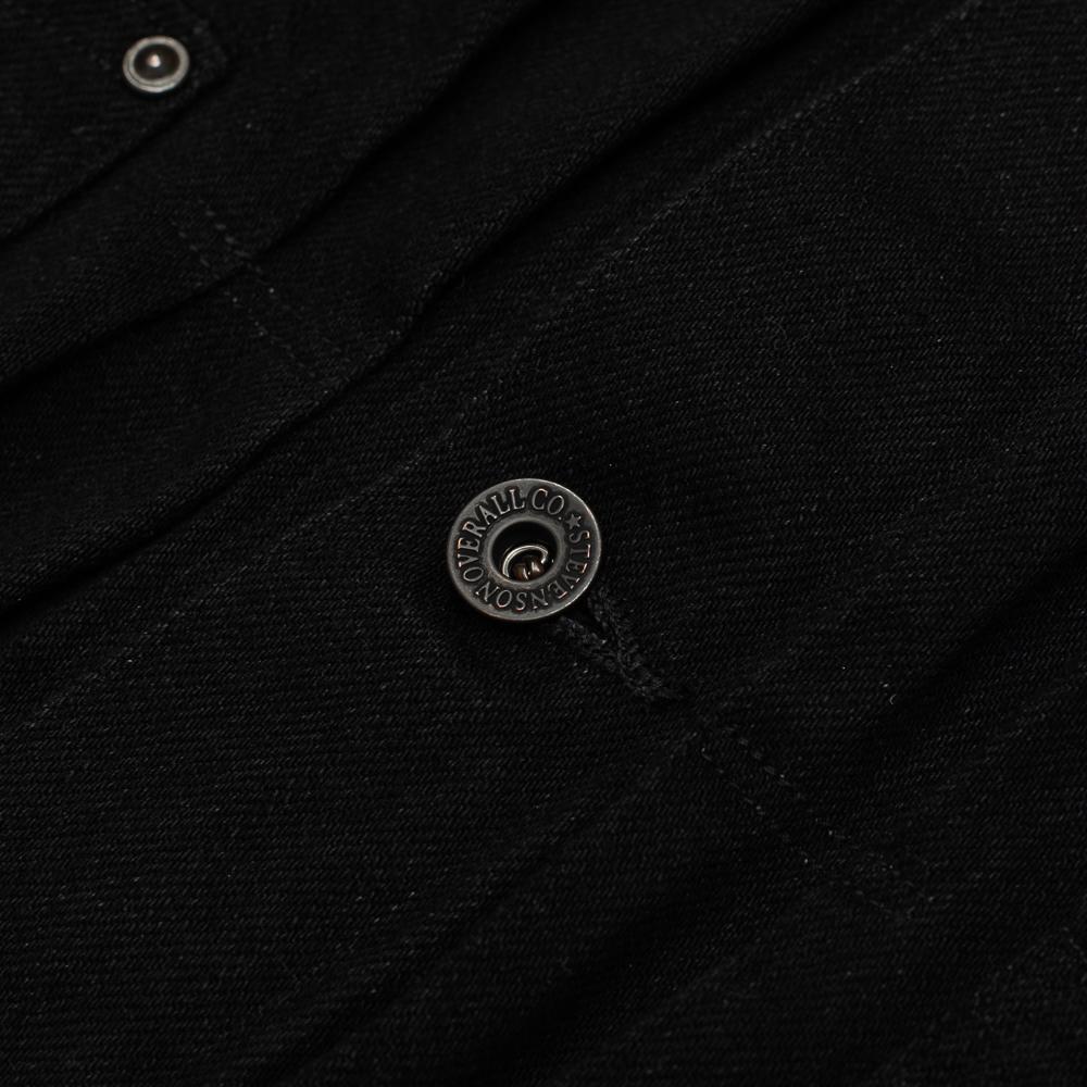 Stevenson Overall Saddle Horn Type II Solid Black-Clutch Cafe