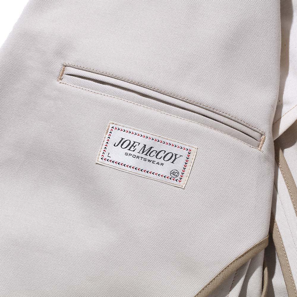 The Real McCoy's 1950's Cotton Chino Sports Coat Beige-Jacket-Clutch Cafe