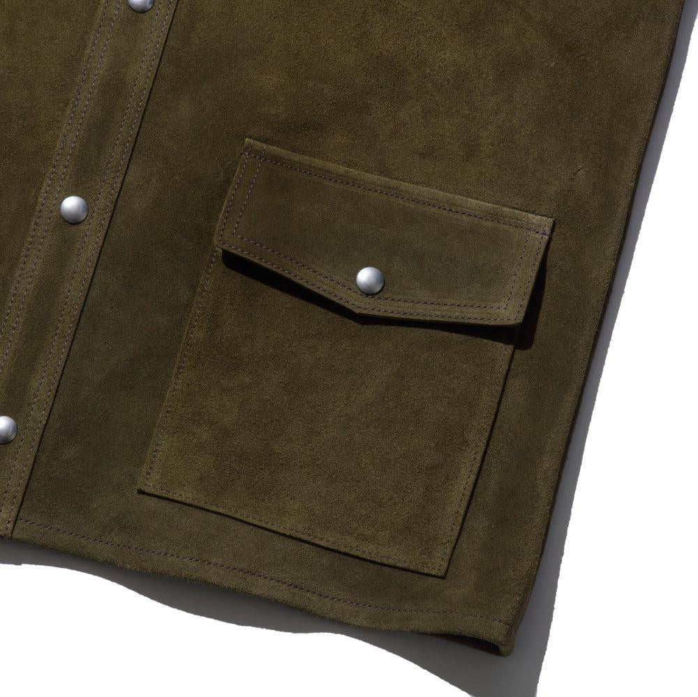 The Real McCoy's 8HU Leather Welder Jacket O. Brown-Jacket-Clutch Cafe