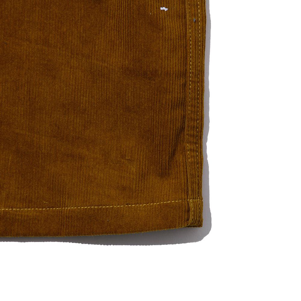 The Real McCoy's Corduroy Open Collar Shirt Mustard-Shirt-Clutch Cafe