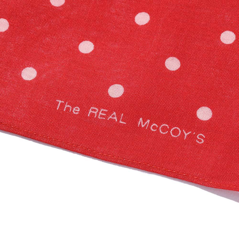 The Real McCoy's 'Dot' Bandana Red-Bandana-Clutch Cafe