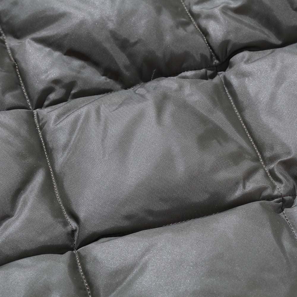 The Real McCoy's Quilted Down Trousers Olive-Trousers-Clutch Cafe