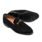 Trickers x Clutch Cafe Leon Horsebit Loafer Black Repello Suede-Loafer-Clutch Cafe