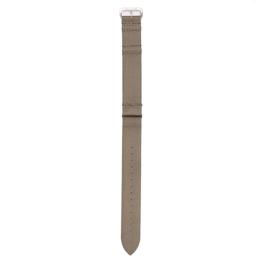 Vague Watch Company Nylon Nato Strap Grey-Watch Strap-Clutch Cafe