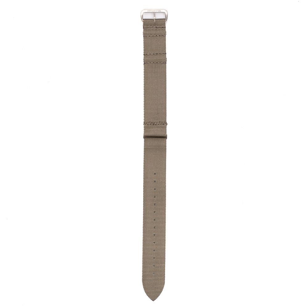 Vague Watch Company Nylon Nato Strap Grey-Watch Strap-Clutch Cafe