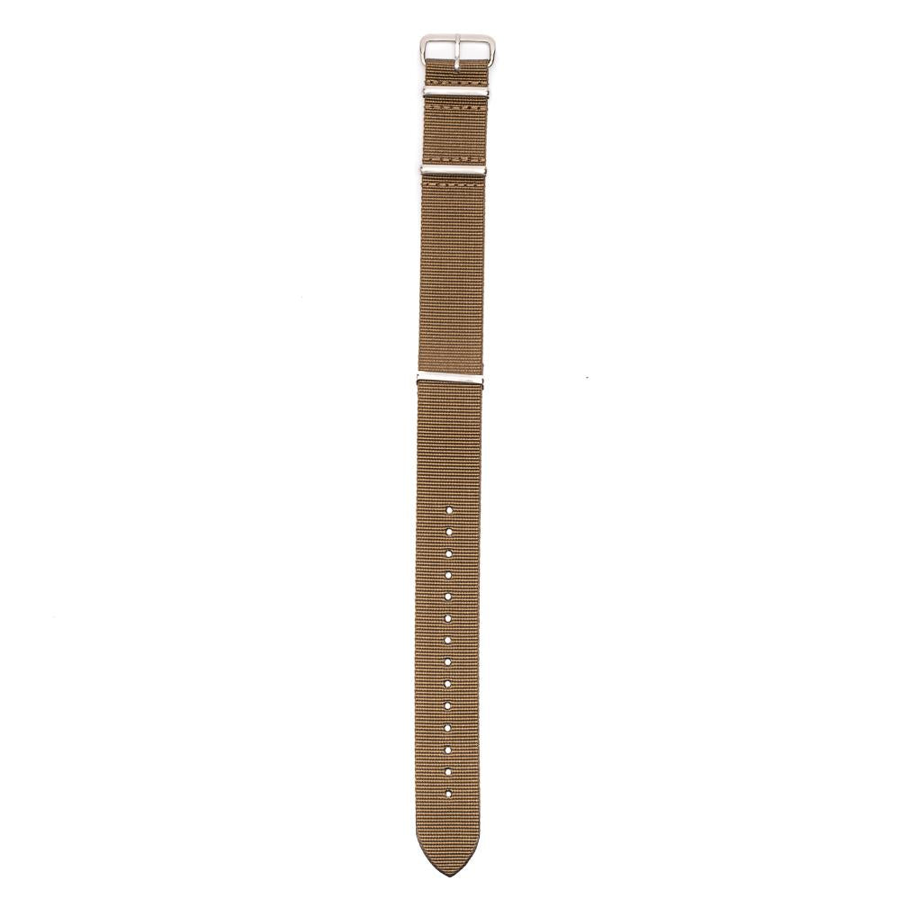 Vague Watch Company Nylon Nato Strap Khaki-Watch Strap-Clutch Cafe