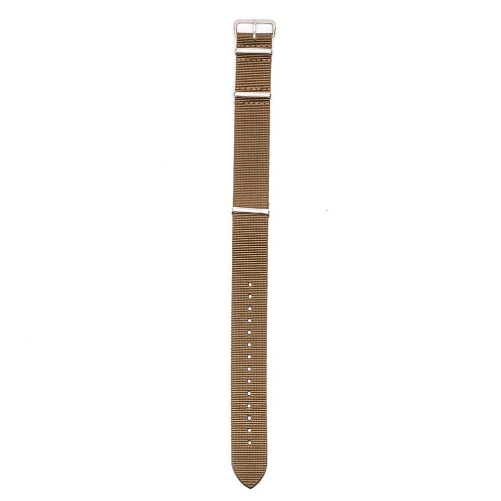 Vague Watch Company Nylon Nato Strap Khaki-Watch Strap-Clutch Cafe