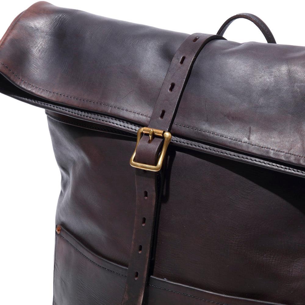 Vasco Roll Top Rucksack Black-Rucksack-Clutch Cafe