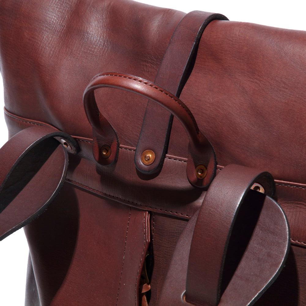 Vasco Roll Top Rucksack Brown-Rucksack-Clutch Cafe