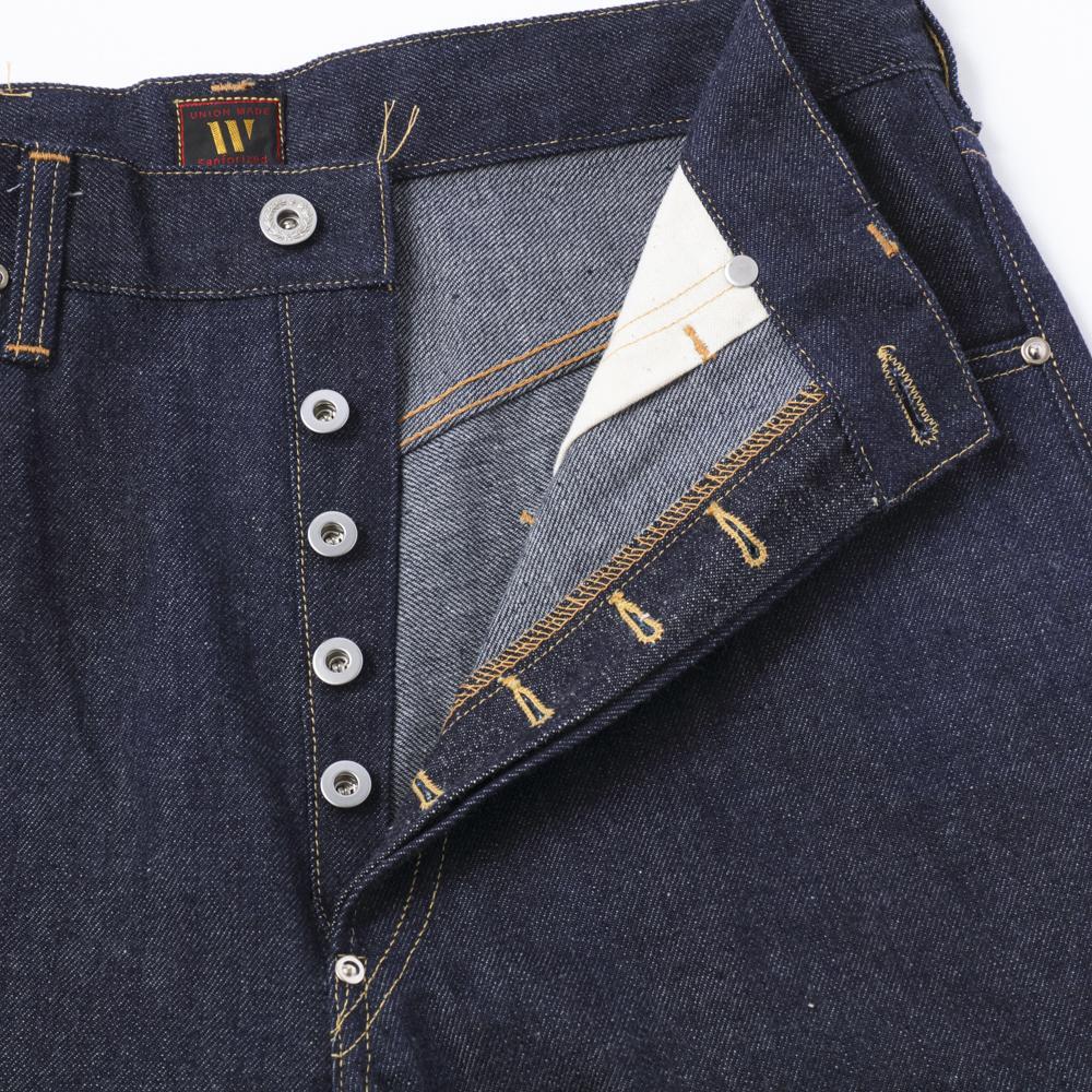 Warehouse & Co Lot. 1002 Cowboy Pants (WWII Model) Denim Jean-Jeans-Clutch Cafe-selvage denim-selfedge denim