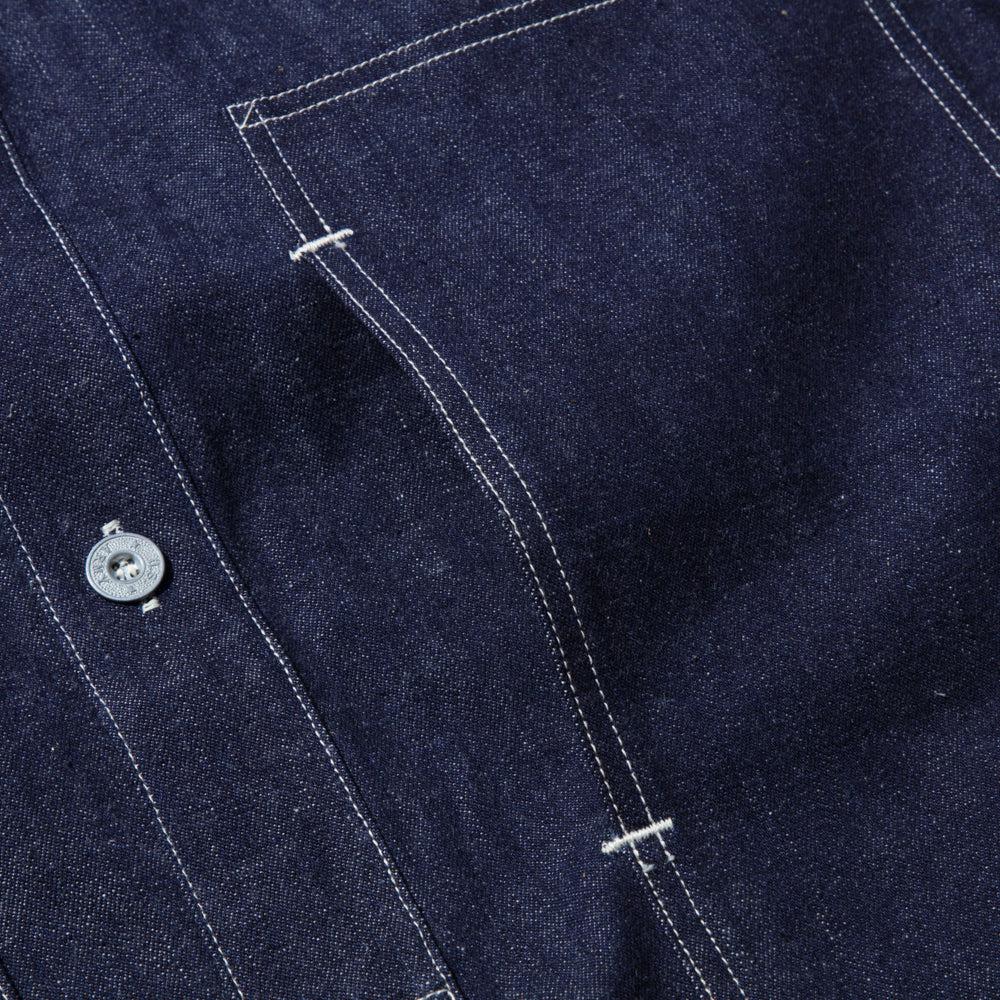 Warehouse & Co Lot. 2187 US Army Denim Pullover Indigo-Shirt-Clutch Cafe