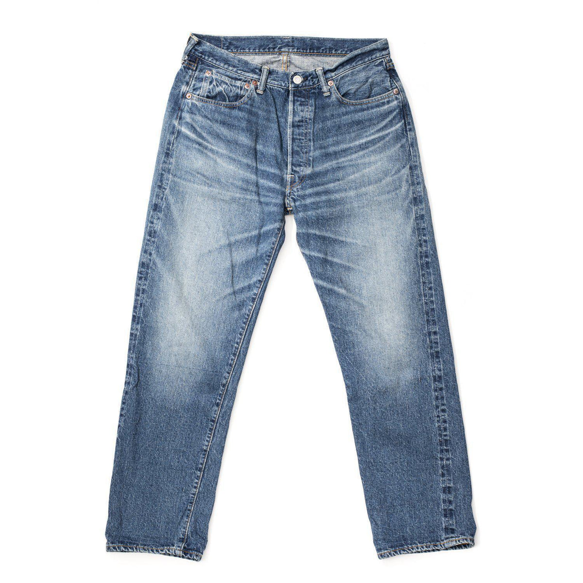 Warehouse & Co. Lot. 1101 Second Hand Series Used Wash Jean 12oz 