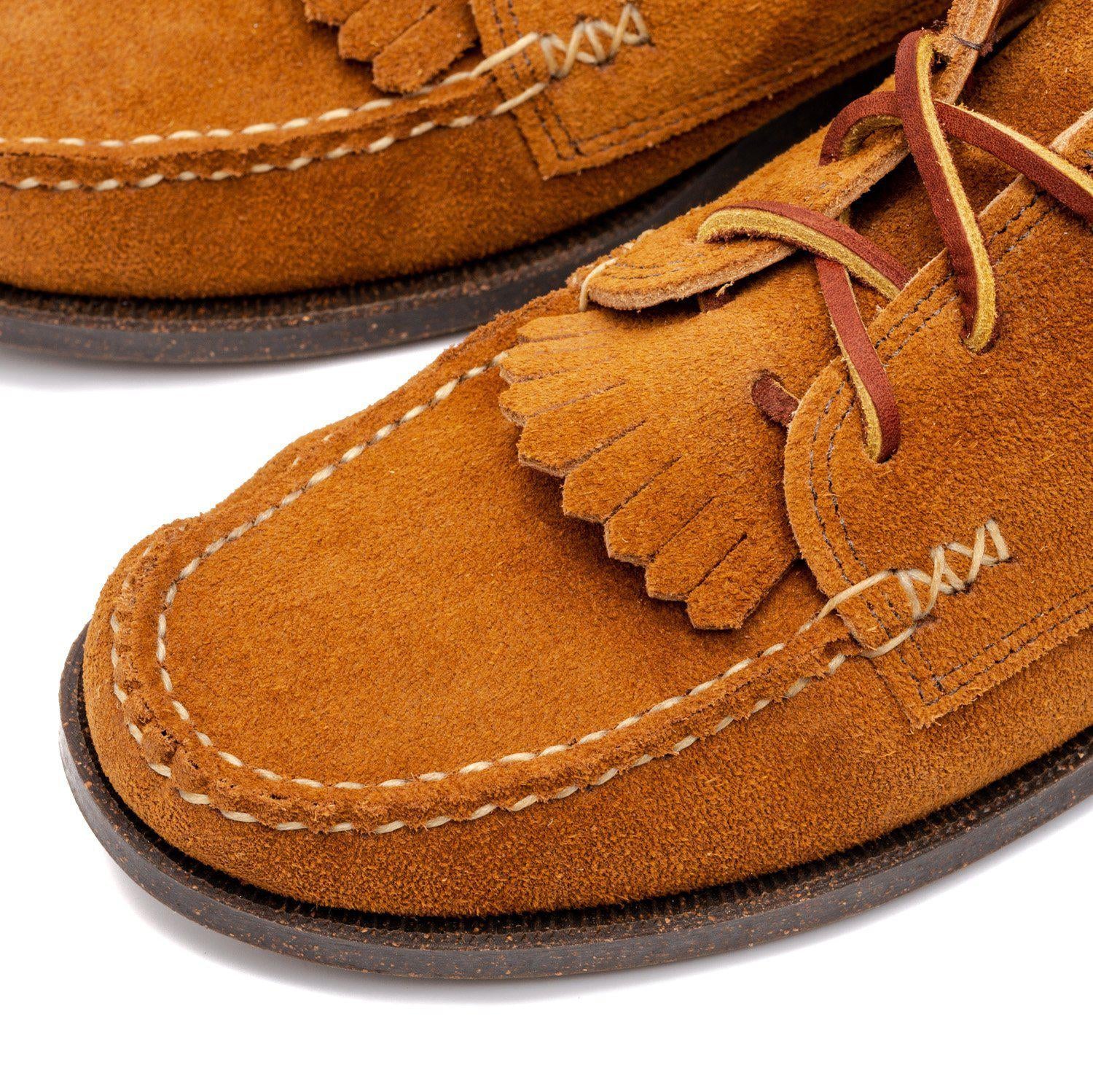 Yuketen Blucher w/Kiltie w/Camp Sole FO G Brown-shoes-Clutch Cafe