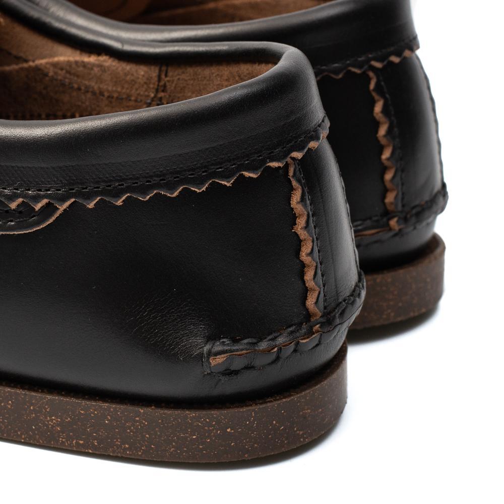 Yuketen Blucher w/Kiltie w/Camp Sole Black-Clutch Cafe