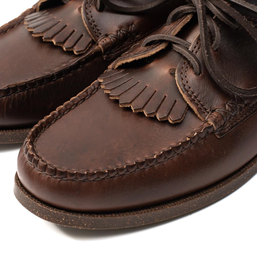 Yuketen Blucher w/Kiltie w/Camp Sole Brown-Clutch Cafe