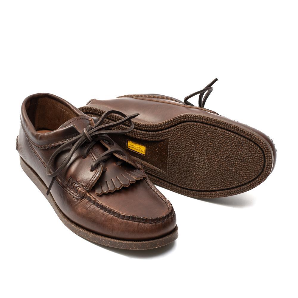 Yuketen Blucher w/Kiltie w/Camp Sole Brown-Clutch Cafe