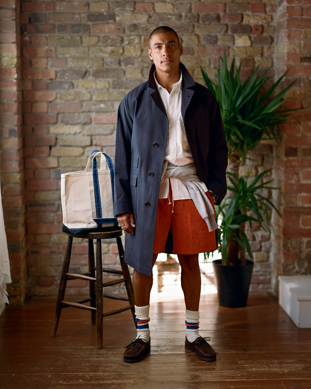 End of Summer Lookbook Clutch Cafe Coherence The Real McCoy's Paraboot