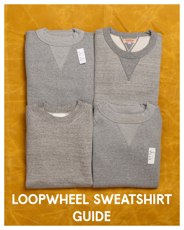 Loopwheel Sweatshirt Guide