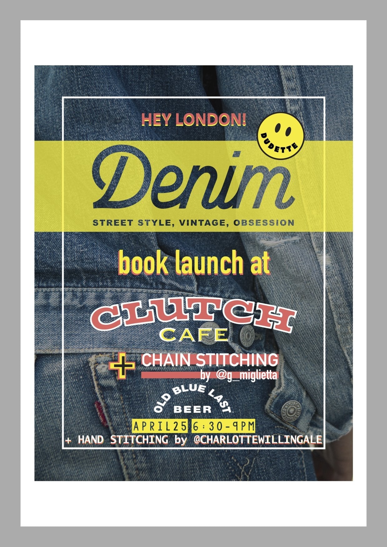 Denim Dudettes Launch at Clutch Cafe London 25/4/18-Clutch Cafe