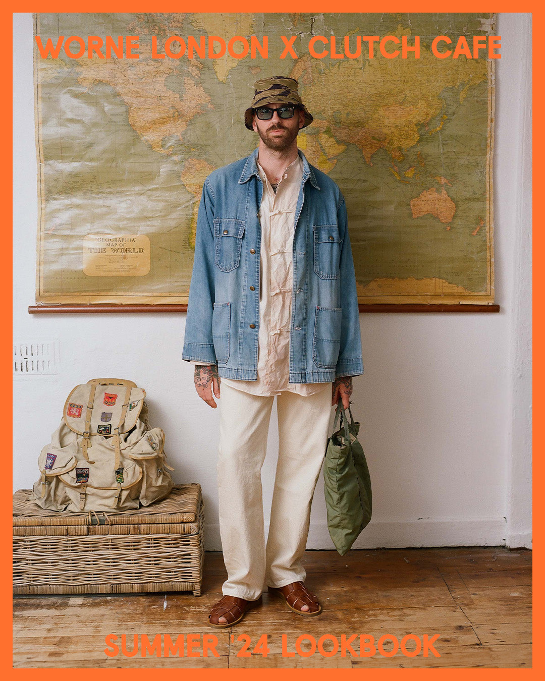 WORNE x Clutch Cafe Summer '24 Lookbook