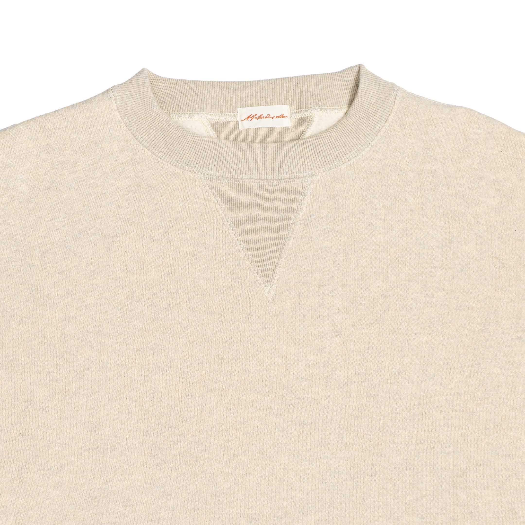 A.G. Spalding & Bros Double 'V' Training Shirt Natural-Sweatshirt-Clutch Cafe