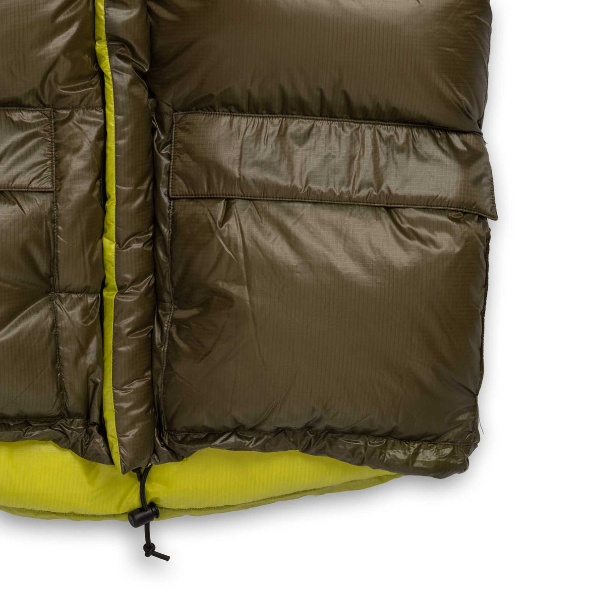 Alaska Sleeping Bag Nylon Rip Stop Down Parka Olive-Down Jacket-Clutch Cafe