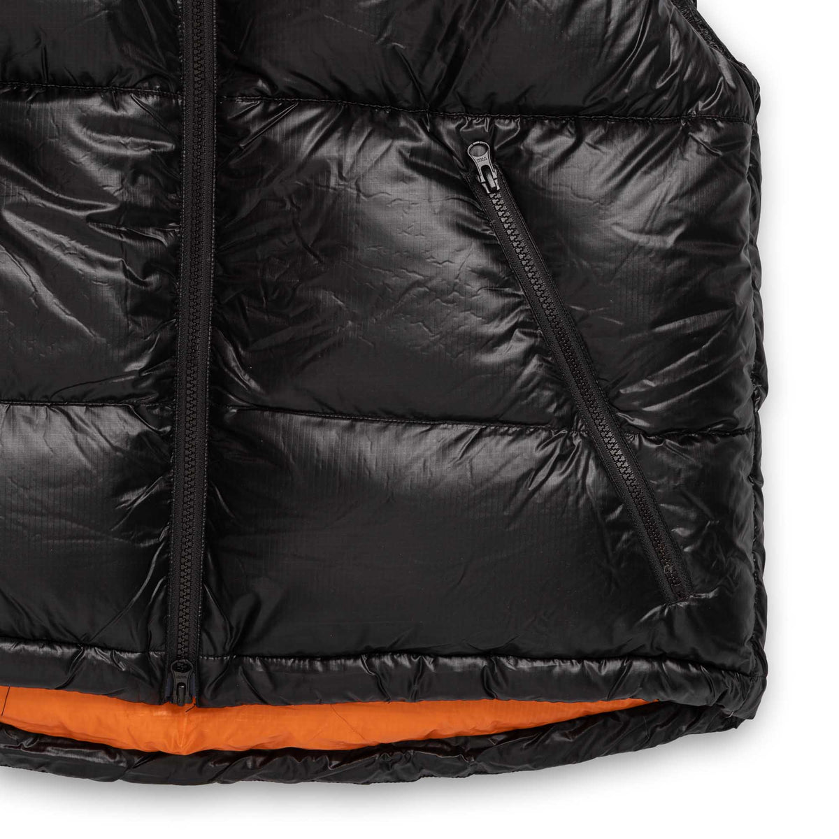 Alaska Sleeping Bag Nylon Rip Stop Down Vest Black-Down Jacket-Clutch Cafe