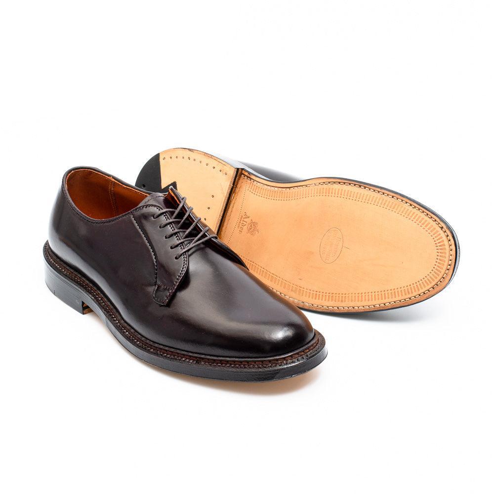 Alden Colour 8 Cordovan Plain Toe Blucher 990-Clutch Cafe