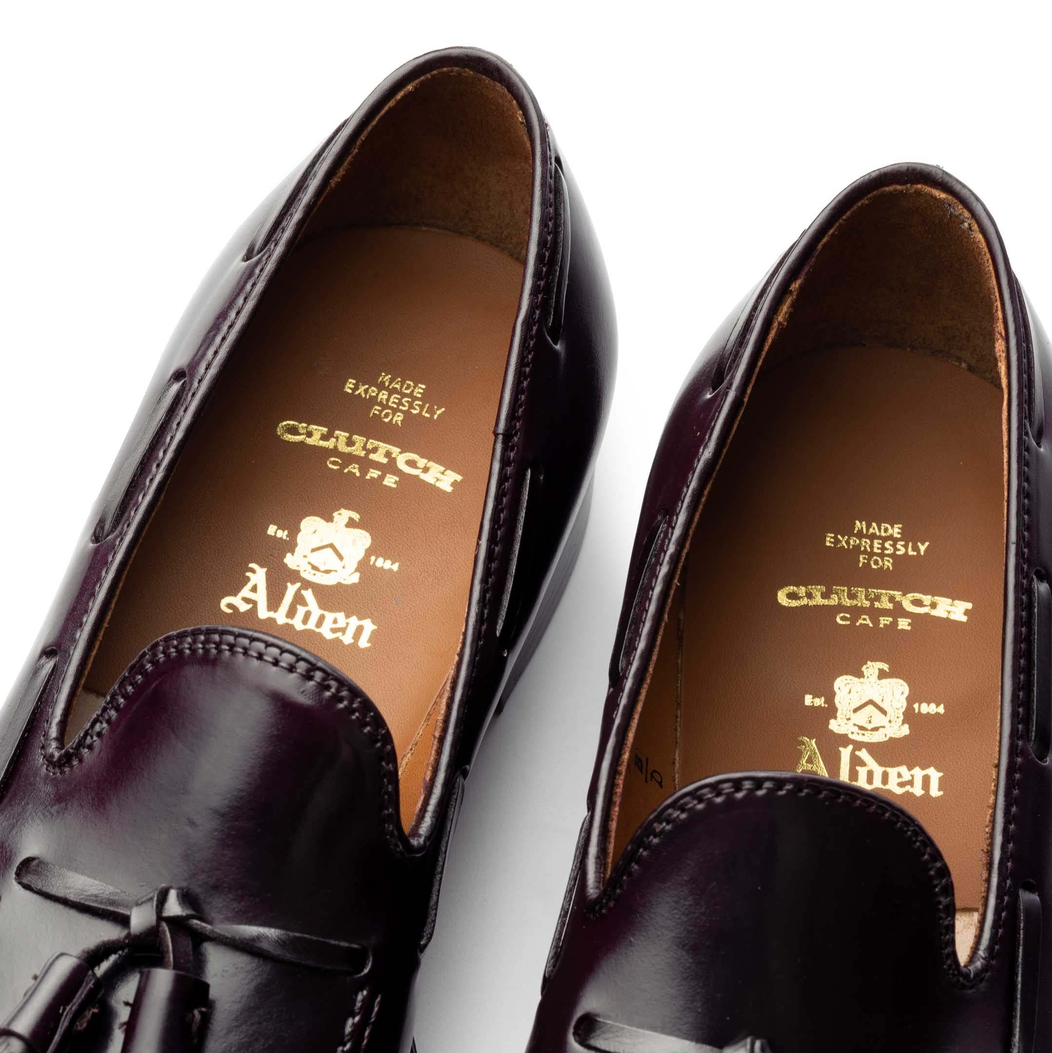 Alden Colour 8 Shell Cordovan Tassel Moccasin Loafer 563-Shoes-Clutch Cafe