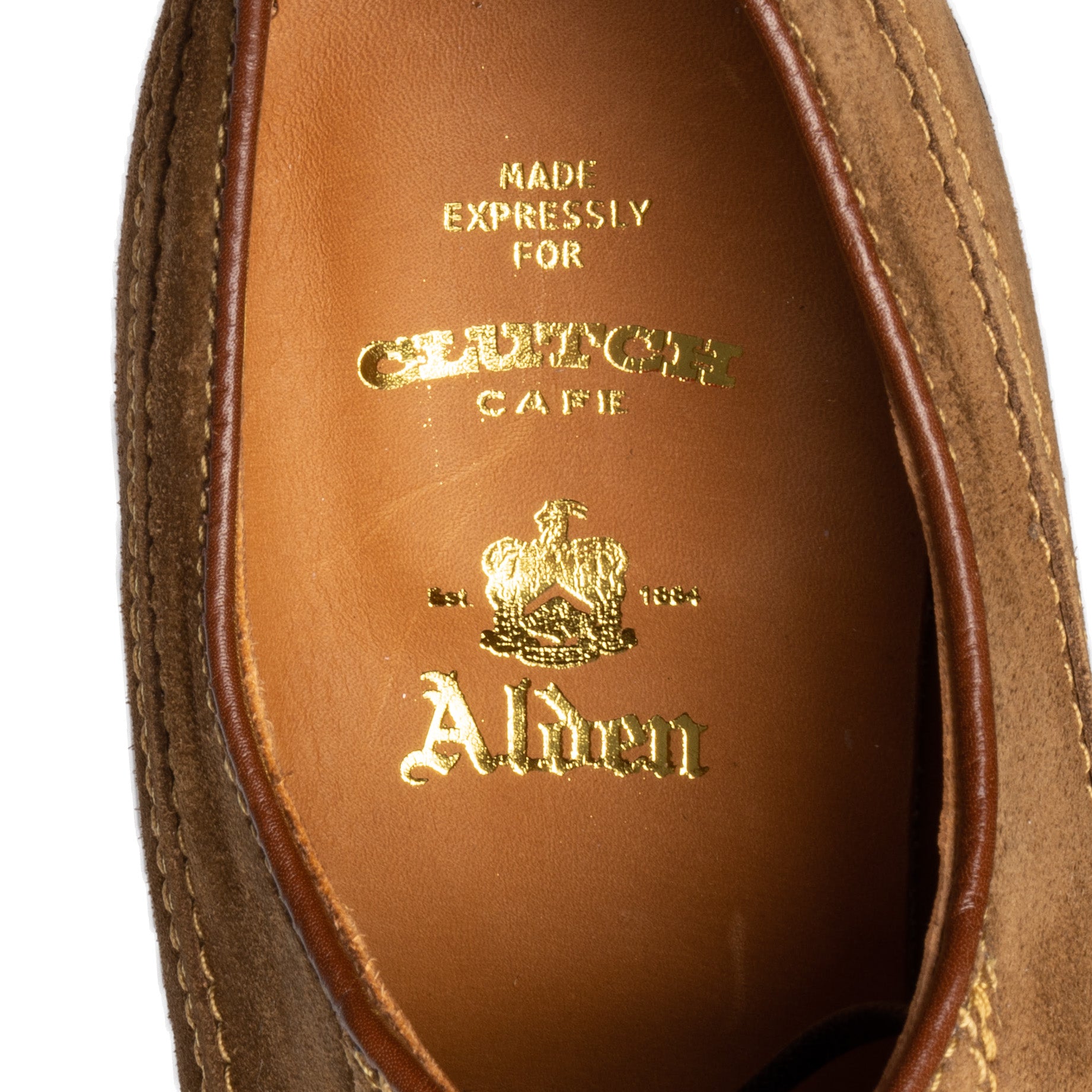 Alden Ranger Mocc Snuff Suede M2603-Shoes-Clutch Cafe