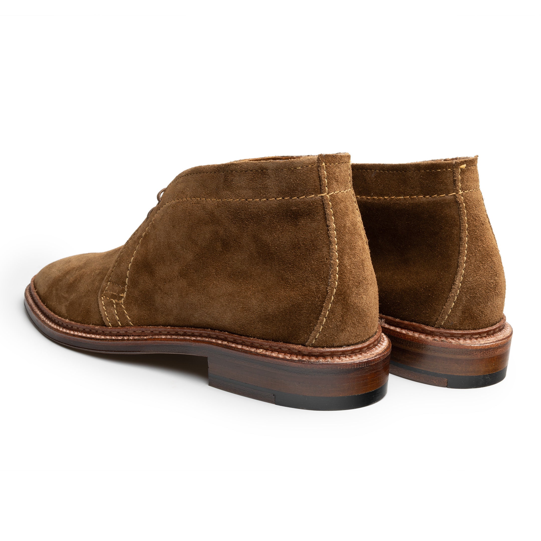 Alden Unlined Chukka Boot Snuff Suede 1493-shoes-Clutch Cafe